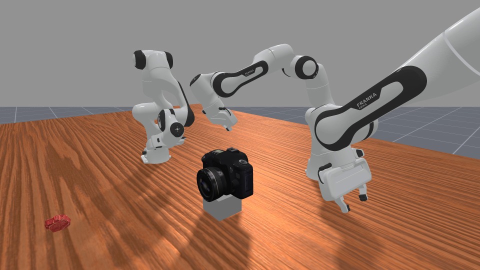 RoboFactory baseline qualitative example