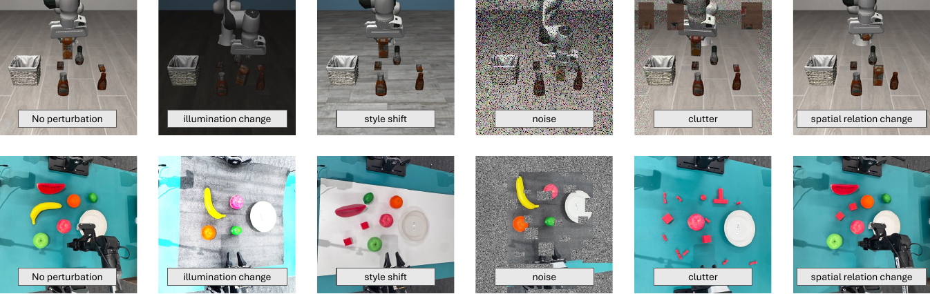 Task-preserving and semantic-breaking perturbation taxonomy