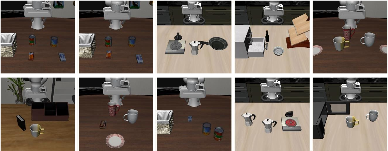 Task suite examples from the appendix